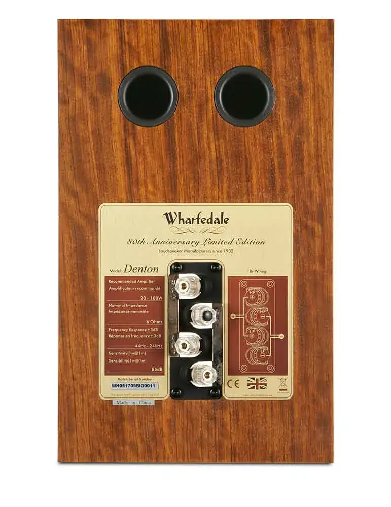 Wharfedale DENTON 80th – kolumna głośnikowa podstawkowa