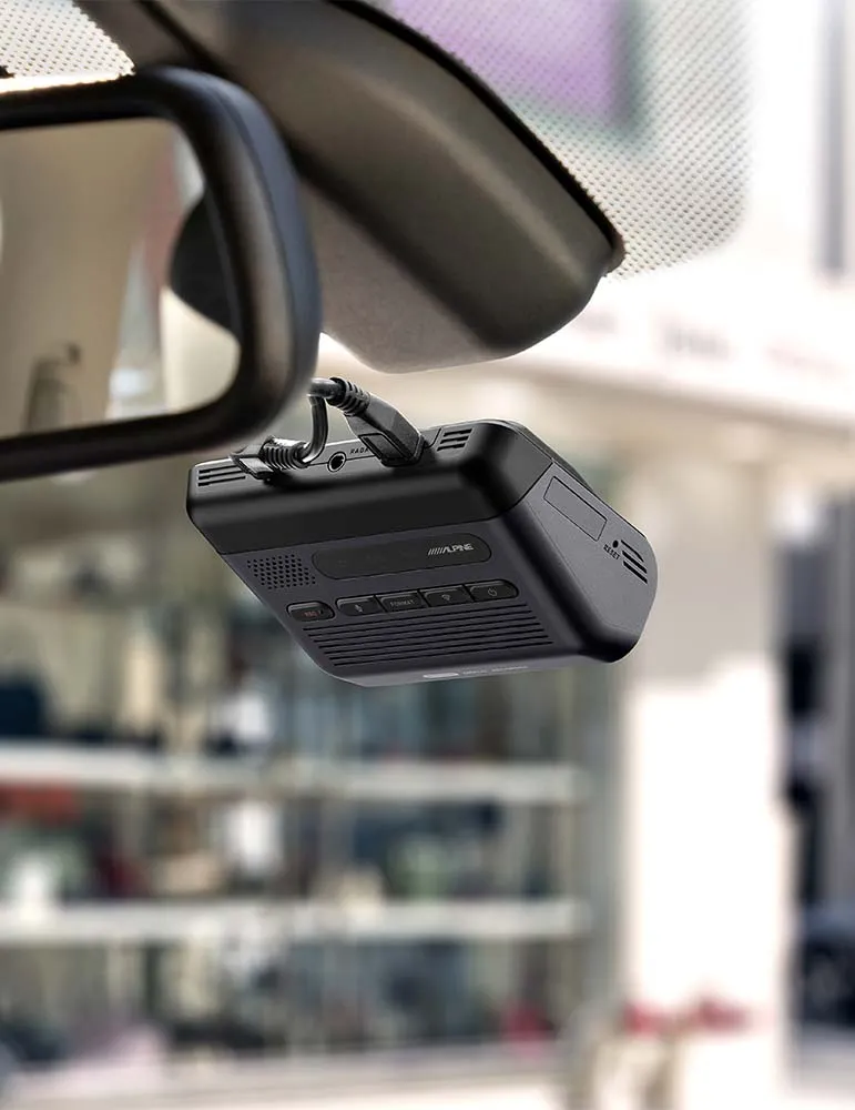 Sieciowa kamera ALPINE DVR-Q1000 | 2K QHD | True HDR
