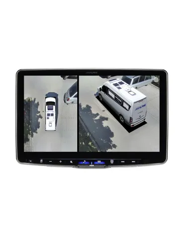 System kamer 360° ALPINE HCS-T100 | Dla kamperów i aut