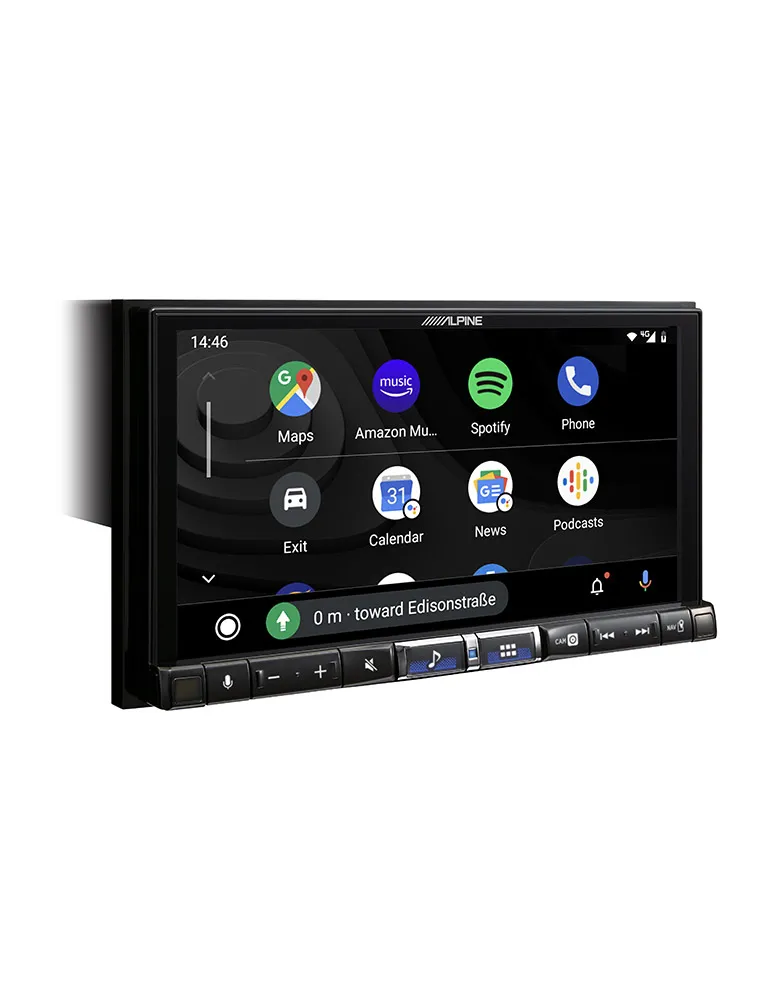 Stacja multimedialna ALPINE ILX-705DM | Nowoczesne audio