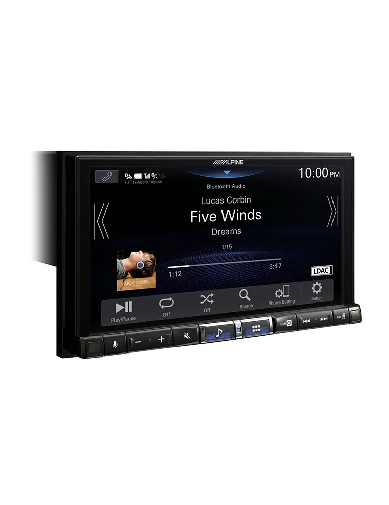 Stacja multimedialna ALPINE ILX-705DM | Nowoczesne audio