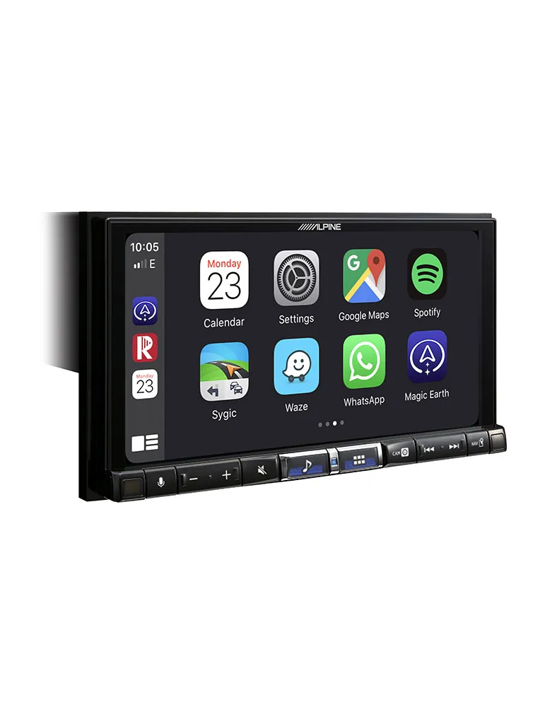 Stacja multimedialna ALPINE ILX-705DM | Nowoczesne audio