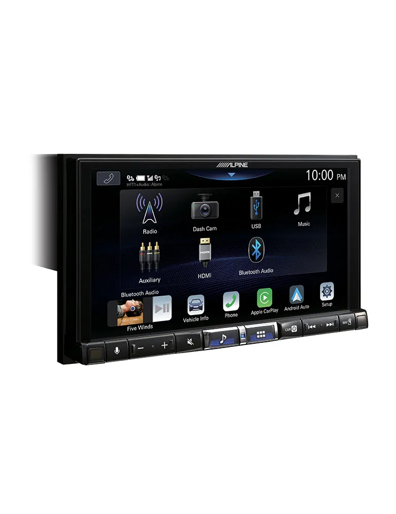Stacja multimedialna ALPINE ILX-705DM | Nowoczesne audio