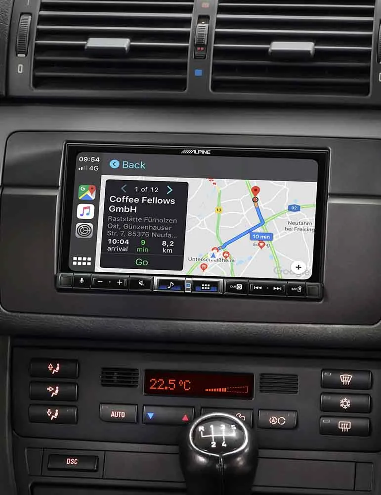 Stacja multimedialna ALPINE ILX-705E46 | BMW E46