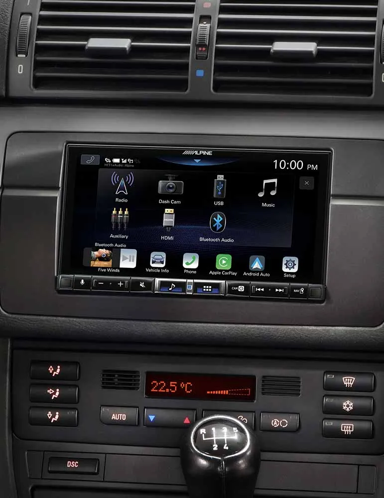 Stacja multimedialna ALPINE ILX-705E46 | BMW E46