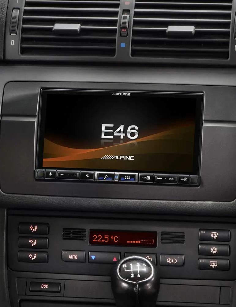 Stacja multimedialna ALPINE ILX-705E46 | BMW E46