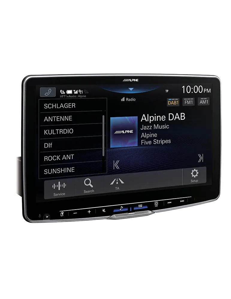 Stacja multimedialna ALPINE ILX-F115D | Nowoczesne audio