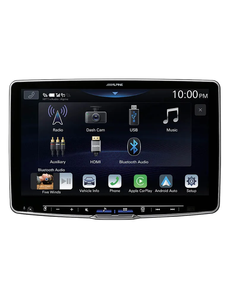 Stacja multimedialna ALPINE ILX-F115D | Nowoczesne audio