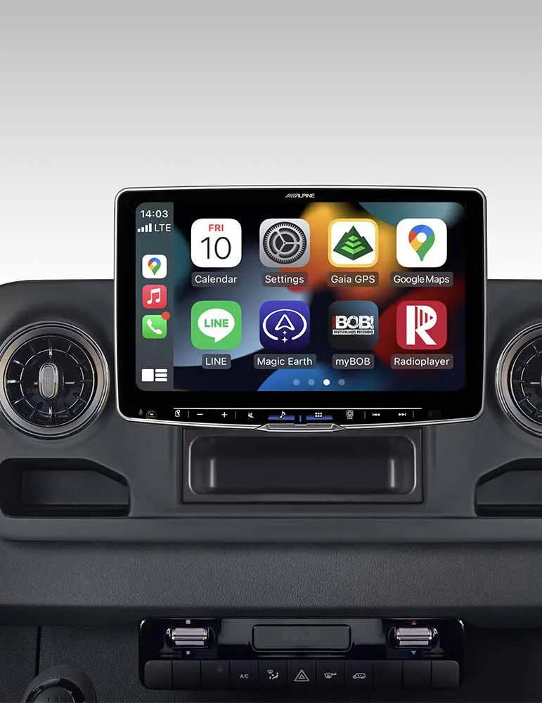 Stacja multimedialna ALPINE iLX-F115S907 | Nowoczesne audio