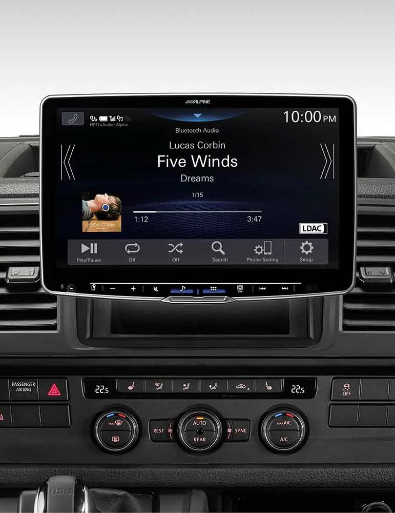 Stacja multimedialna ALPINE iLX-F115T6 | Nowoczesne audio