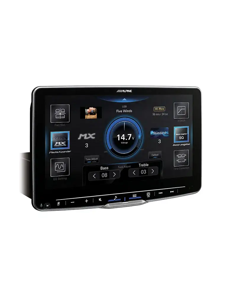 Stacja multimedialna ALPINE ILX-F905D | Nowoczesne audio