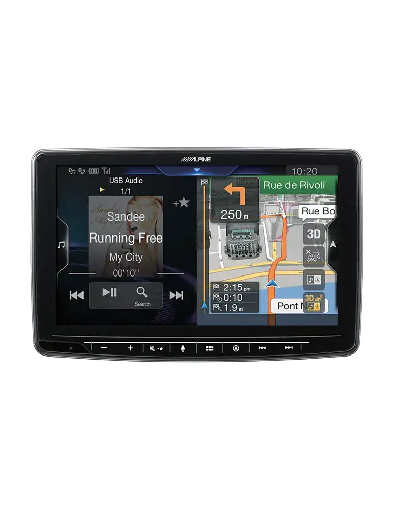 Nawigacja ALPINE INE-F904D | Zaawansowany system GPS