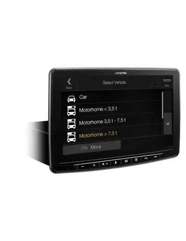 Nawigacja ALPINE INE-F904DC | Zaawansowany system GPS