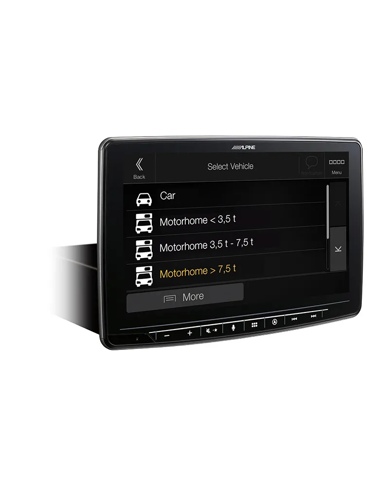 Nawigacja ALPINE INE-F904DC | Zaawansowany system GPS