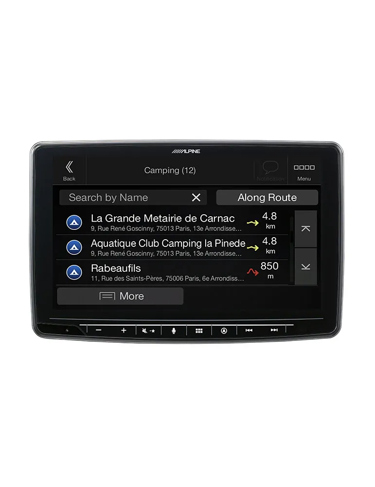 Nawigacja ALPINE INE-F904DC | Zaawansowany system GPS