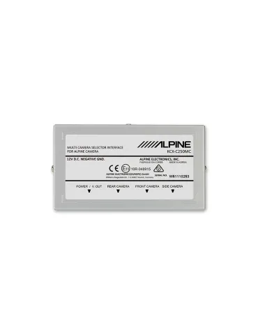 Interfejs kamery ALPINE KCX-C250MC | Wybór i kontrola 2