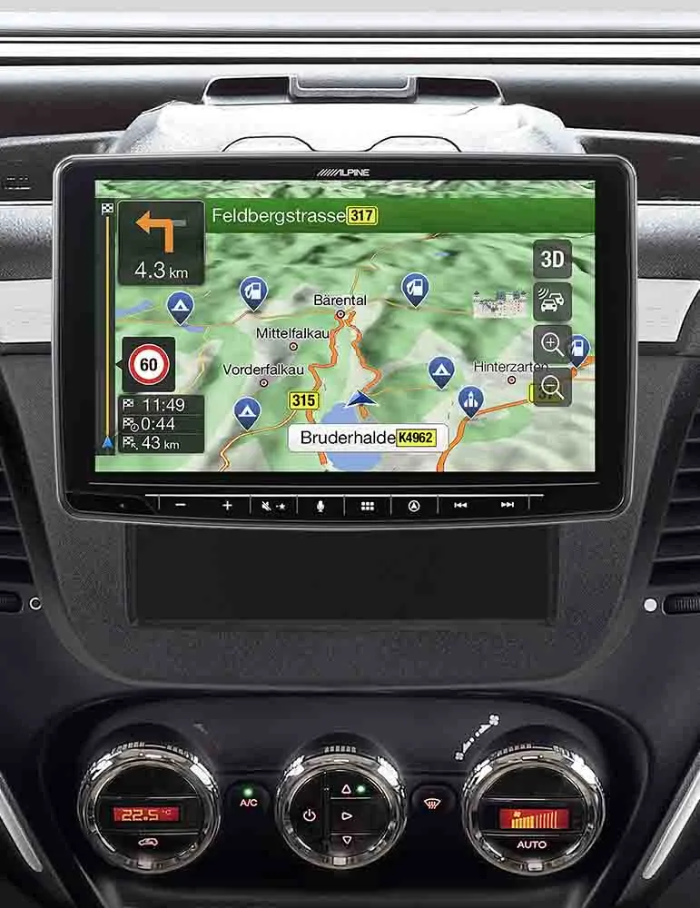 Zestaw instalacyjny ALPINE KIT-HALO-ID7 | Iveco Daily 7