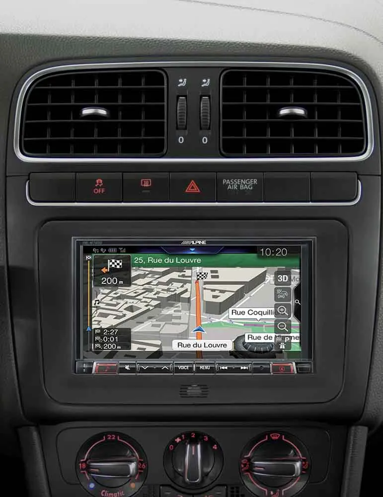 Zestaw instalacyjny ALPINE KIT-HALO-VW303 | 1DIN i 2DIN