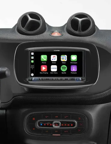 Zestaw instalacyjny ALPINE KIT-W997SMTB | Smart Fortwo | 7 cali 2