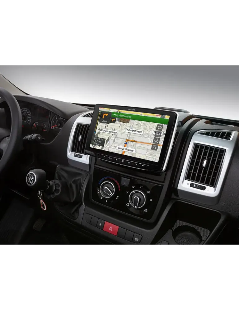 Zaawansowany system nawigacji dla Fiat Ducato INE-F904DU SET