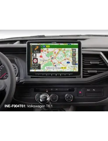 Nawigacja VW T6.1 CarPlay DAB+ | INE-F904T61 | ALPINE