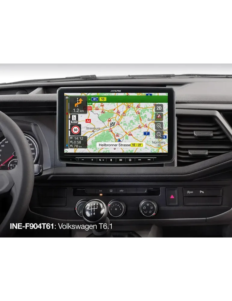 Zaawansowany system nawigacji dla VW T6.1 INE-F904T61 SET