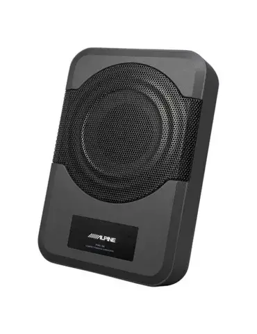 Subwoofer aktywny ALPINE PWE-S8 | Mocny bas 8" | Kompaktowy