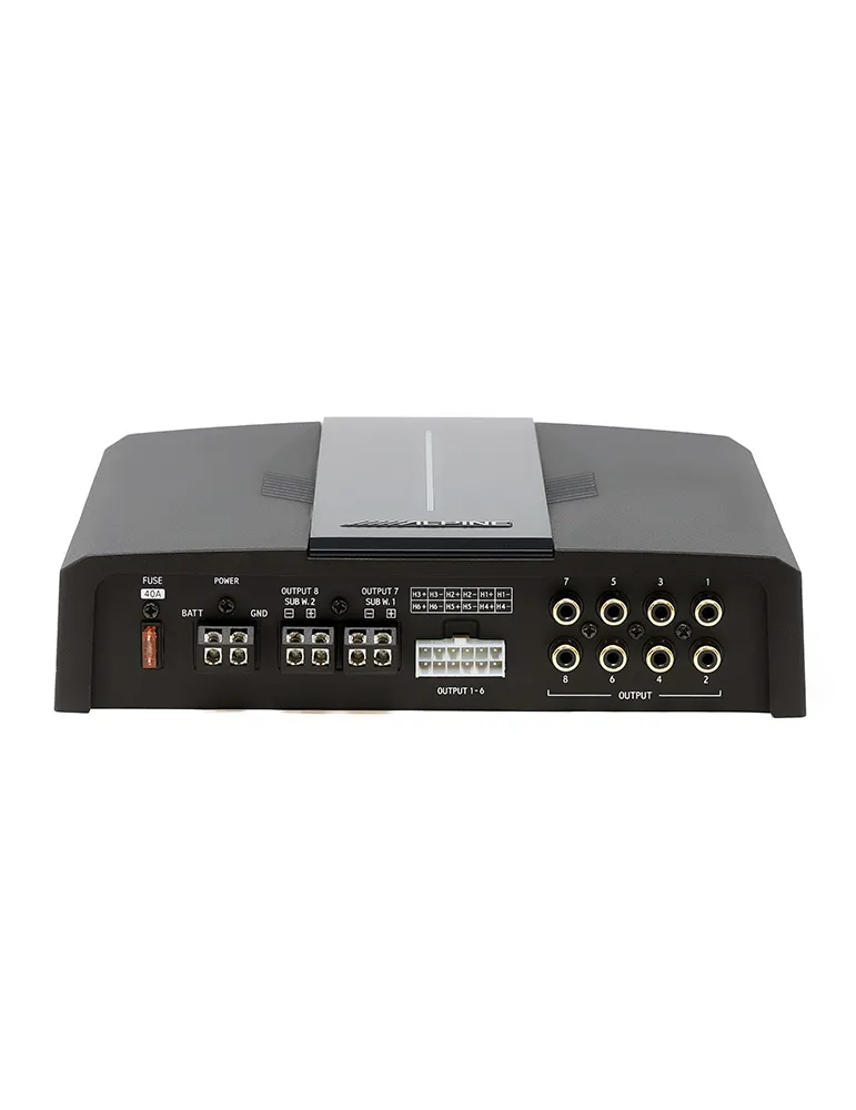 Procesor dźwięku ALPINE PXA-H800 | Zaawansowana jakość audio