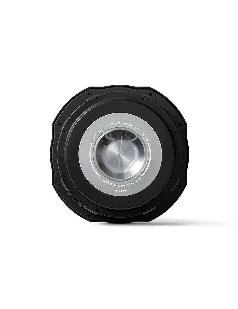 Subwoofer ALPINE RS-W10D4 | Dwucewkowy 10" | Mocny bas