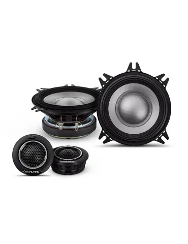 Zestaw głośników ALPINE S2-S40C | Dwudrożne 4" | Wyjątkowy dźwięk