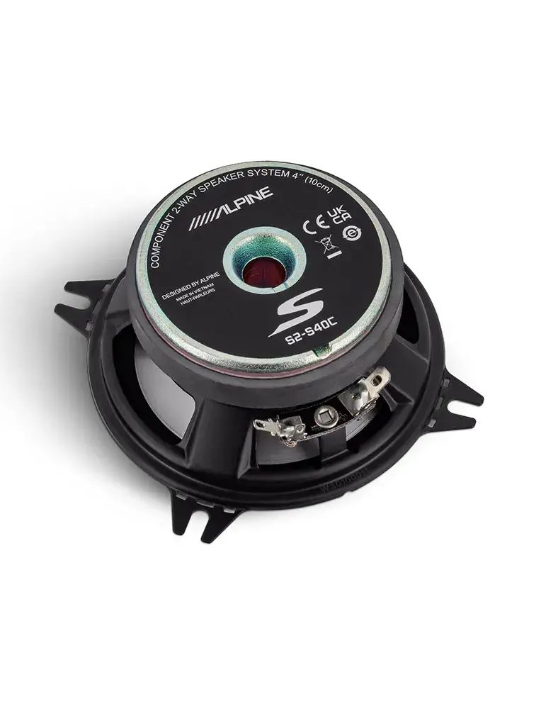 Zestaw głośników ALPINE S2-S40C | Dwudrożne 4" | Wyjątkowy dźwięk