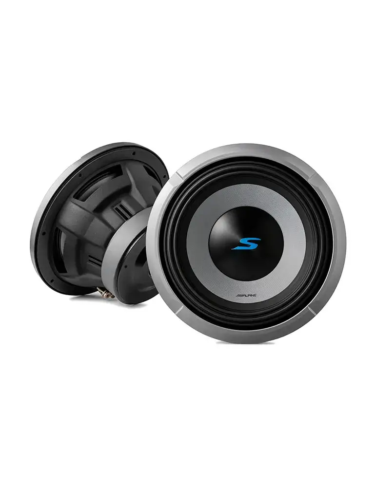 Subwoofer ALPINE S2-W10D2 | 10" dwucewkowy | Mocny bas