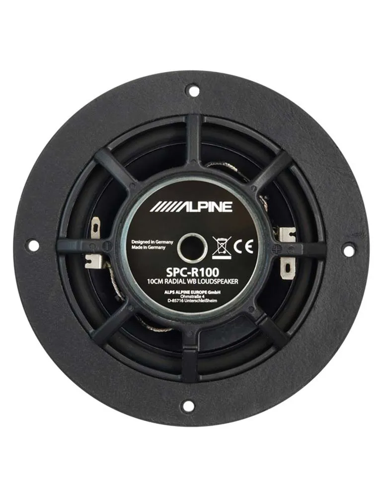 Radialne głośniki ALPINE SPC-R100-DU | 12 cm | Wyjątkowy dźwięk