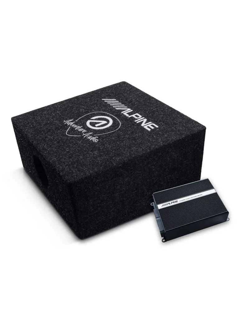 Wzmacniacz DSP i subwoofer ALPINE | Volkswagen Crafter 2