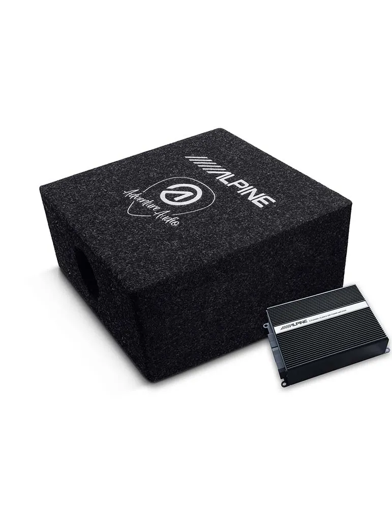 Wzmacniacz DSP i subwoofer ALPINE | Volkswagen Crafter 2