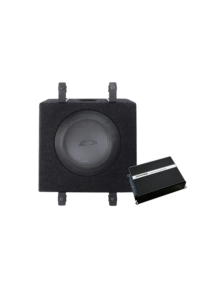 Wzmacniacz DSP i subwoofer ALPINE | Mercedes Sprinter 907/910