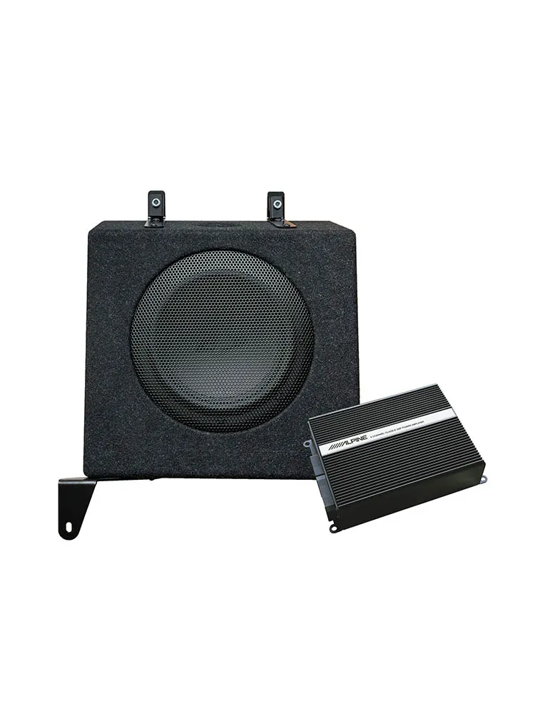 Wzmacniacz DSP i subwoofer ALPINE | Ford Transit 7 Custom