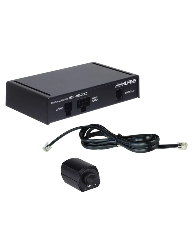 System wzmacniacza ALPINE SWA-150KIT | Mocny dźwięk