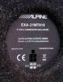 Subwoofer ALPINE SWC-D84T6 | 8" | Mocny bas | Kompaktowy design