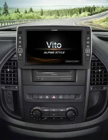Stacja nawigacyjna ALPINE X903D-V447 | Mercedes Vito 447
