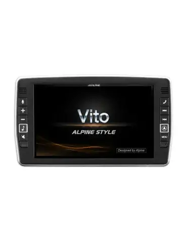 Stacja nawigacyjna ALPINE X903D-V447 | Mercedes Vito 447 2