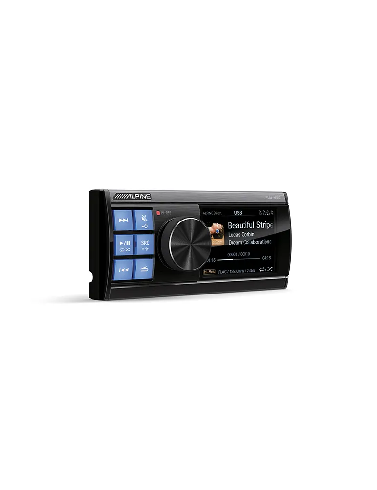Odtwarzacz audio ALPINE HDS-990 | Hi-Res dźwięk | ALPINE
