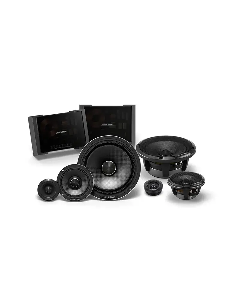 Zestaw głośników ALPINE HDZ-653S | Trójdrożne 16,5 cm