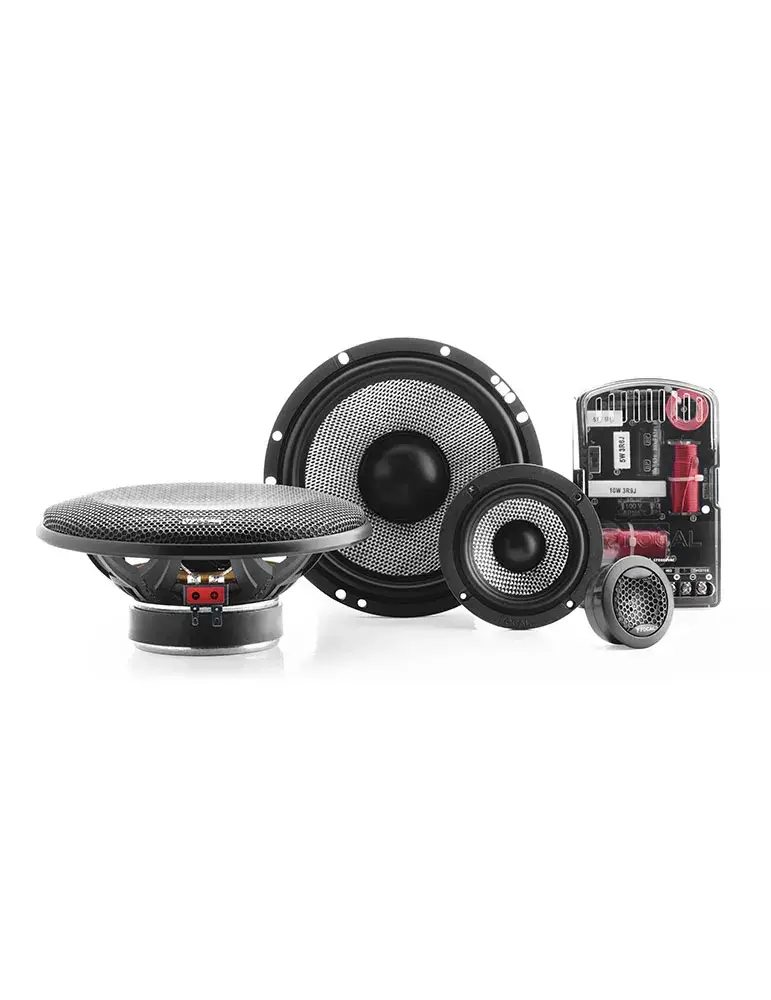 Zestaw głośników FOCAL CAR 165 AS3 | Trójdrożne 16,5 cm
