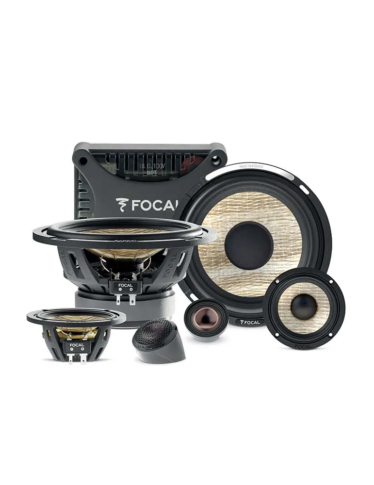 Zestaw głośników FOCAL CAR PS 165 F3E | Trójdrożne 16,5 cm