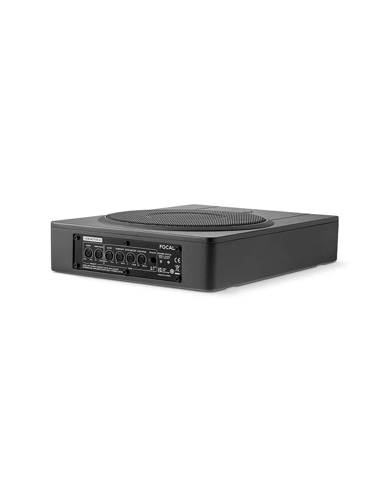 Subwoofer Focal Car iSub Active 2.1 | 8" z wzmacniaczem