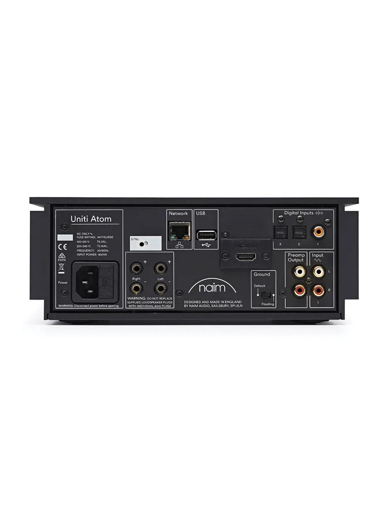 Naim Uniti Atom HDMI | all-in-one hi-fi | HDMI ARC | NAIM