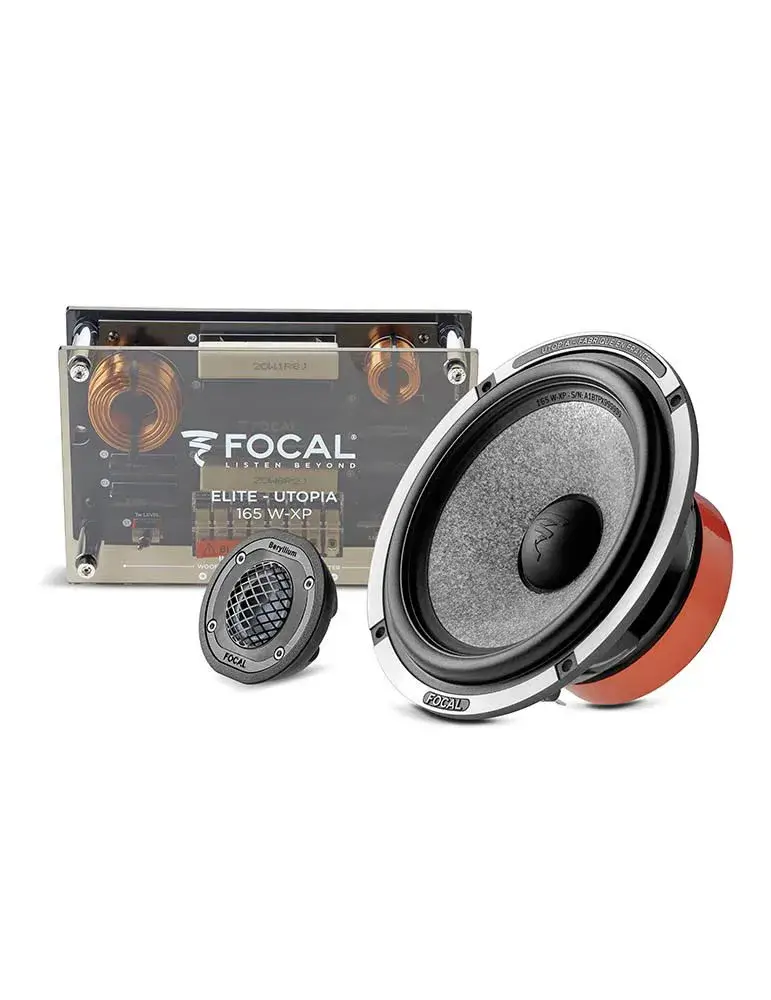 Zestaw głośników FOCAL CAR 165 W-XP | Dwudrożne 16,5 cm