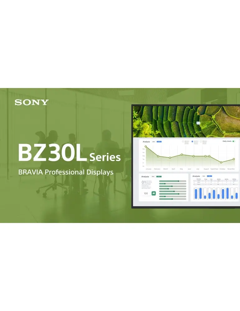 Monitor 4k z audio Sony FW-43BZ30L | AirPlay | 43" | SONY