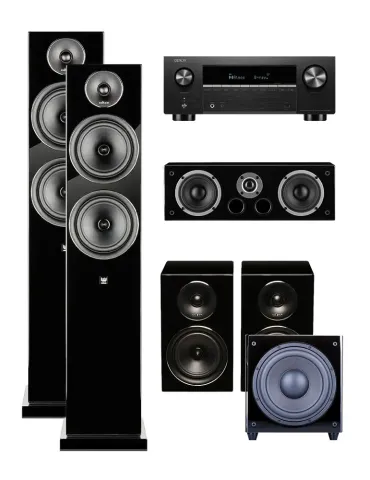 Zestaw Kina Domowego: Denon AVC-X3900H + Wilson EL-8/4/Vocal + Sub-10